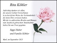 eine Anzeige